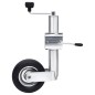 vidaXL Rueda de remolque 60 mm con 2 tubos de soporte y 3 abrazaderas vidaXL Rueda de remolque 60 mm con 2 tubos de soporte y 3 abrazaderas