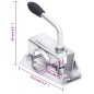 vidaXL Rueda de remolque 60 mm con 2 tubos de soporte y 3 abrazaderas vidaXL Rueda de remolque 60 mm con 2 tubos de soporte y 3 abrazaderas