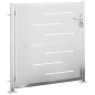 vidaXL Puerta de jardín de acero inoxidable 100x100 cm vidaXL Puerta de jardín de acero inoxidable 100x100 cm