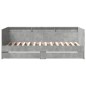 vidaXL Tumbona con cajones madera ingeniería gris hormigón 100x200 cm vidaXL Tumbona con cajones madera ingeniería gris hormigón 100x200 cm