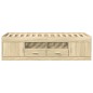 vidaXL Tumbona con cajones madera ingeniería roble Sonoma 75x190 cm vidaXL Tumbona con cajones madera ingeniería roble Sonoma 75x190 cm