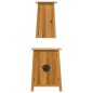 vidaXL Conjunto de muebles de baño 2 piezas madera maciza de pino vidaXL Conjunto de muebles de baño 2 piezas madera maciza de pino