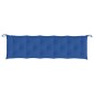 vidaXL Cojín para banco de jardín tela Oxford azul real 180x50x7 cm vidaXL Cojín para banco de jardín tela Oxford azul real 180x50x7 cm
