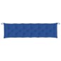 vidaXL Cojín para banco de jardín tela Oxford azul real 200x50x7 cm vidaXL Cojín para banco de jardín tela Oxford azul real 200x50x7 cm
