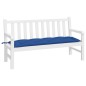 vidaXL Cojín para banco de jardín tela Oxford azul real 150x50x7 cm vidaXL Cojín para banco de jardín tela Oxford azul real 150x50x7 cm