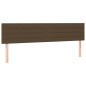 vidaXL Cama box spring con colchón tela marrón oscuro 120x190 cm vidaXL Cama box spring con colchón tela marrón oscuro 120x190 cm