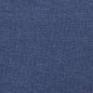 vidaXL Cama box spring con colchón tela azul 120x190 cm vidaXL Cama box spring con colchón tela azul 120x190 cm