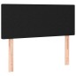 vidaXL Cama box spring con colchón tela negro 120x190 cm vidaXL Cama box spring con colchón tela negro 120x190 cm