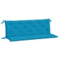 vidaXL Cojines de banco de jardín 2 uds azul claro 150x50x7 cm vidaXL Cojines de banco de jardín 2 uds azul claro 150x50x7 cm