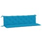 vidaXL Cojines de banco de jardín 2 uds azul claro 180x50x7 cm vidaXL Cojines de banco de jardín 2 uds azul claro 180x50x7 cm