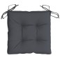 vidaXL Cojines sillas de jardín 6 uds tela Oxford antracita 50x50x7 cm vidaXL Cojines sillas de jardín 6 uds tela Oxford antracita 50x50x7 cm