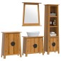 vidaXL Conjunto de muebles de baño 4 piezas madera maciza de pino vidaXL Conjunto de muebles de baño 4 piezas madera maciza de pino