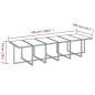 vidaXL Set comedor de jardín 13 piezas y cojines ratán sintético beige vidaXL Set comedor de jardín 13 piezas y cojines ratán sintético beige