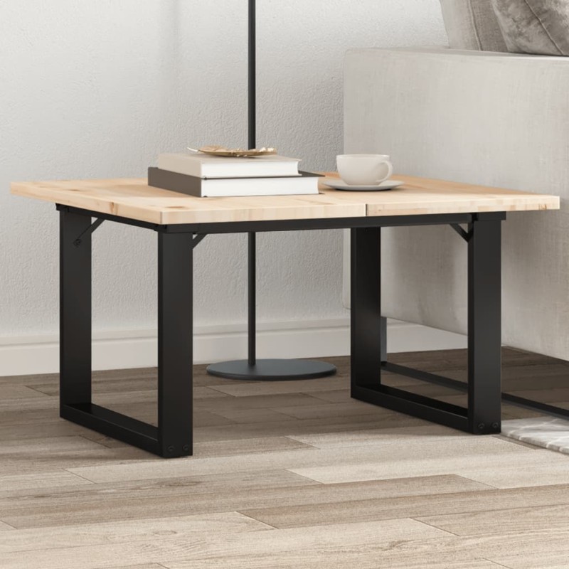 vidaXL Patas de mesa de centro estructura O hierro fundido 50x40x38 cm