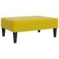 vidaXL Juego de sofás con cojines 2 piezas terciopelo amarillo vidaXL Juego de sofás con cojines 2 piezas terciopelo amarillo