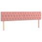 vidaXL Cama box spring con colchón terciopelo rosa 120x190 cm vidaXL Cama box spring con colchón terciopelo rosa 120x190 cm