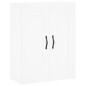 vidaXL Aparador alto madera contrachapada blanco 69,5x34x180 cm vidaXL Aparador alto madera contrachapada blanco 69,5x34x180 cm
