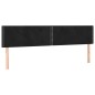 vidaXL Estructura de cama con cabecero terciopelo negro 120x190 cm vidaXL Estructura de cama con cabecero terciopelo negro 120x190 cm