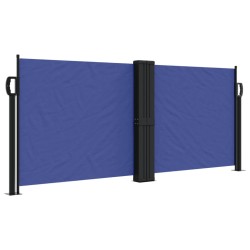vidaXL Toldo lateral retráctil azul 100x1000 cm
