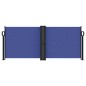 vidaXL Toldo lateral retráctil azul 100x1000 cm vidaXL Toldo lateral retráctil azul 100x1000 cm