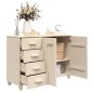 vidaXL Aparador HAMAR madera de pino maciza marrón miel 113x40x80 cm vidaXL Aparador HAMAR madera de pino maciza marrón miel 113x40x80 cm