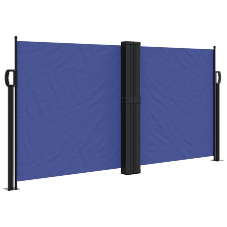 vidaXL Toldo lateral retráctil azul 120x1000 cm