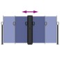 vidaXL Toldo lateral retráctil azul 120x1000 cm vidaXL Toldo lateral retráctil azul 120x1000 cm