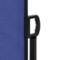 vidaXL Toldo lateral retráctil azul 120x1000 cm vidaXL Toldo lateral retráctil azul 120x1000 cm