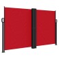 vidaXL Toldo lateral retráctil rojo 140x1000 cm vidaXL Toldo lateral retráctil rojo 140x1000 cm