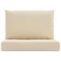 vidaXL Cojines para palets 2 unidades tela Oxford beige vidaXL Cojines para palets 2 unidades tela Oxford beige