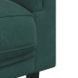 vidaXL Juego de sofás con cojines 2 piezas terciopelo verde oscuro vidaXL Juego de sofás con cojines 2 piezas terciopelo verde oscuro