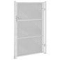 vidaXL Puerta de jardín de acero inoxidable 100x125 cm vidaXL Puerta de jardín de acero inoxidable 100x125 cm