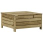 vidaXL Juego de muebles jardín 7 pzas y cojines madera pino impregnada vidaXL Juego de muebles jardín 7 pzas y cojines madera pino impregnada