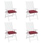 vidaXL Cojines de palets de jardín 4 uds Oxford rojo tinto 50x50x7 cm vidaXL Cojines de palets de jardín 4 uds Oxford rojo tinto 50x50x7 cm