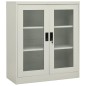 vidaXL Armario de oficina de acero gris claro 90x40x105 cm vidaXL Armario de oficina de acero gris claro 90x40x105 cm