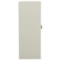 vidaXL Armario de oficina de acero gris claro 90x40x105 cm vidaXL Armario de oficina de acero gris claro 90x40x105 cm