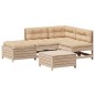 vidaXL Juego de muebles de jardín 5 pzas y cojines madera maciza pino vidaXL Juego de muebles de jardín 5 pzas y cojines madera maciza pino