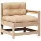 vidaXL Juego de muebles de jardín 6 pzas y cojines madera maciza pino vidaXL Juego de muebles de jardín 6 pzas y cojines madera maciza pino