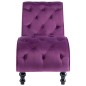 vidaXL Diván de terciopelo morado vidaXL Diván de terciopelo morado