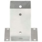 vidaXL Anclajes para postes 4 unidades metal galvanizados 91 mm vidaXL Anclajes para postes 4 unidades metal galvanizados 91 mm