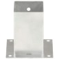 vidaXL Anclajes para postes 4 unidades metal galvanizados 91 mm vidaXL Anclajes para postes 4 unidades metal galvanizados 91 mm