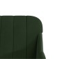 vidaXL Sillón de terciopelo verde oscuro 63x76x80 cm vidaXL Sillón de terciopelo verde oscuro 63x76x80 cm
