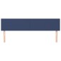 vidaXL Cabeceros 2 unidades de tela azul 90x5x78/88 cm vidaXL Cabeceros 2 unidades de tela azul 90x5x78/88 cm