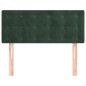 vidaXL Cabecero de terciopelo verde oscuro 90x5x78/88 cm vidaXL Cabecero de terciopelo verde oscuro 90x5x78/88 cm