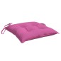 vidaXL Cojines de silla de jardín 2 uds tela Oxford rosa 50x50x7 cm vidaXL Cojines de silla de jardín 2 uds tela Oxford rosa 50x50x7 cm