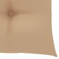 vidaXL Sillas apilables de jardín 6 uds madera de teca con cojines vidaXL Sillas apilables de jardín 6 uds madera de teca con cojines