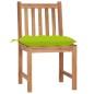 vidaXL Sillas de jardín 8 unidades madera maciza de teca con cojines vidaXL Sillas de jardín 8 unidades madera maciza de teca con cojines