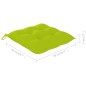vidaXL Sillas de jardín apilables 8 uds madera de teca con cojines vidaXL Sillas de jardín apilables 8 uds madera de teca con cojines