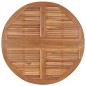 vidaXL Set de comedor de jardín plegable 5 pzas madera maciza de teca vidaXL Set de comedor de jardín plegable 5 pzas madera maciza de teca