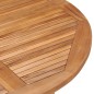 vidaXL Set de comedor de jardín plegable 5 pzas madera maciza de teca vidaXL Set de comedor de jardín plegable 5 pzas madera maciza de teca